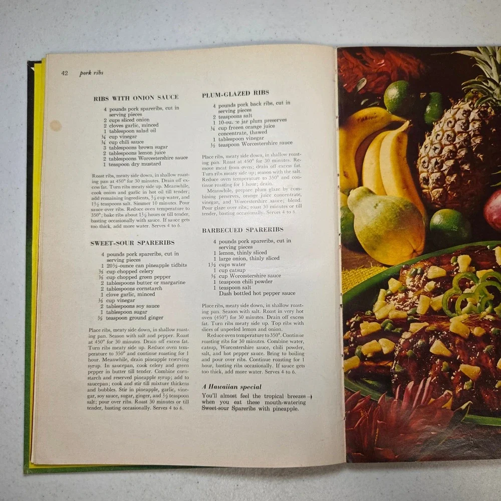 Better Homes and Gardens Meat Cook Book Hardcover Vintage 1959 1st Edition